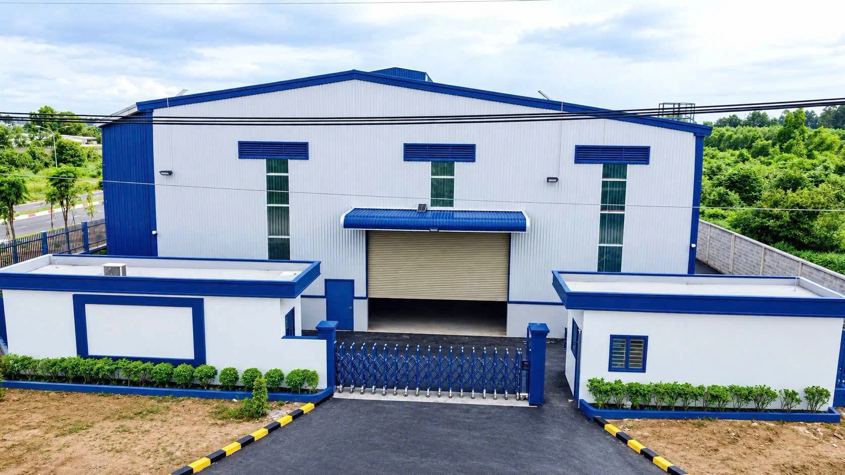 Cho thuê kho vận hành 2400m² KCN Giang Điền, 316 triệu/tháng - Ảnh 1