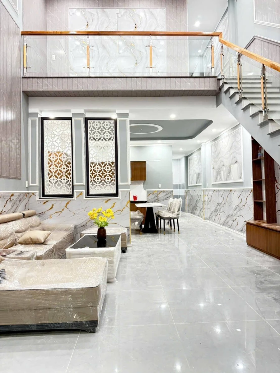 Bán nhà gác lửng 5x19m, 3 phòng ngủ, giá 1,63 tỷ tại Trảng Dài, Đồng Nai - Ảnh thu nhỏ 2