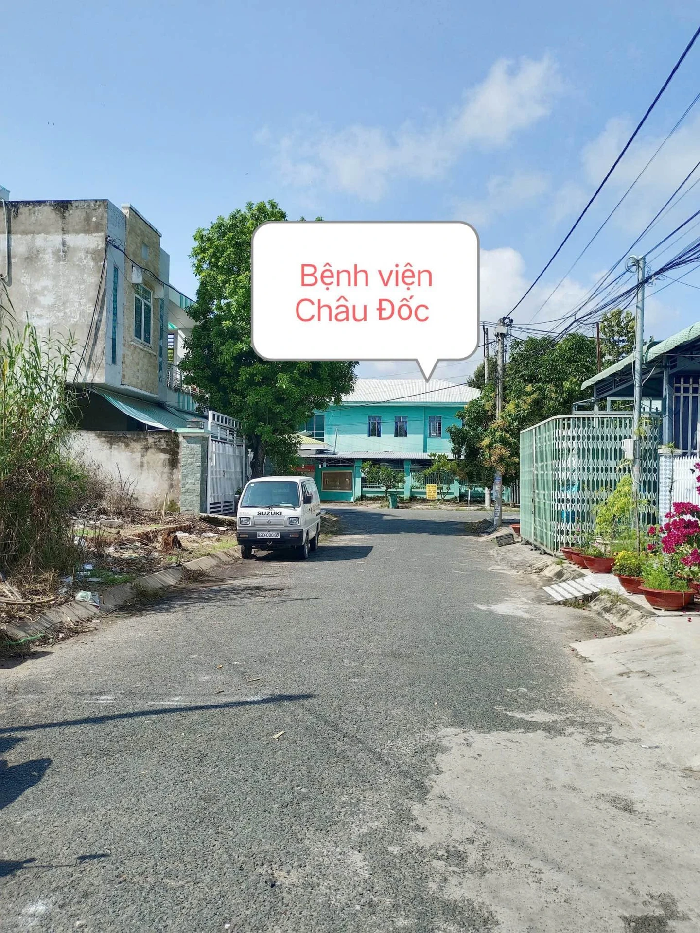 Bán nền 5m x 20m gần bệnh viện Châu Đốc, An Giang - Ảnh 1