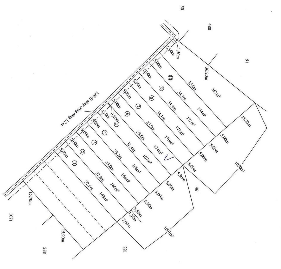 Bán đất nền thổ cư 5x34m, mặt tiền đường bê tông 3,5m, xã Long Cang, Cần Đước - Ảnh thu nhỏ 3