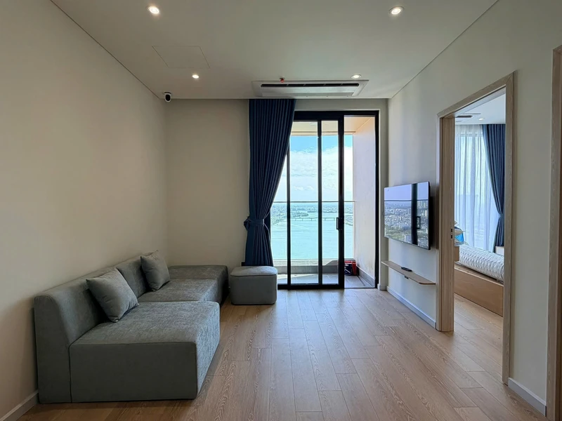 Cho thuê căn hộ 2PN 50m2 tầng 25 Panoma 1 Đà Nẵng - 28 triệu/tháng