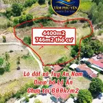 Lô đất diện tích lớn 4400m2, sổ hồng riêng, thổ cư 753m2, view hồ tuyệt đẹp - Ảnh thu nhỏ 1
