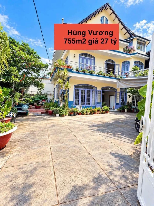 Bán gấp homestay đất 755m² Hùng Vương Đà Lạt 27 tỷ