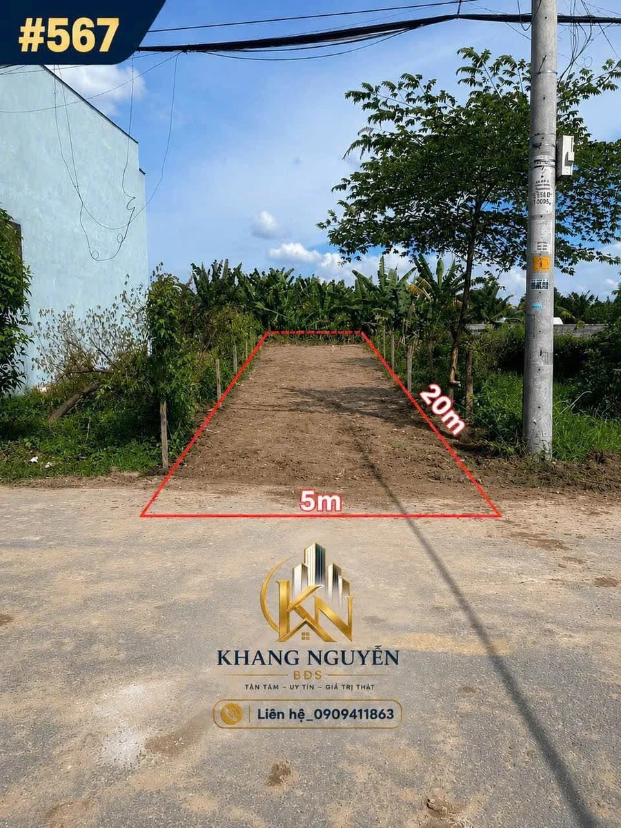 Bán đất mặt tiền đường Suối Lội 5x20m, giá 2,83 tỷ, Cần Giờ - Ảnh thu nhỏ 2