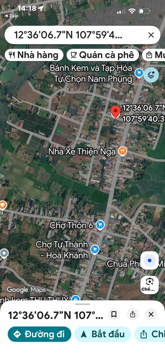 Bán đất hẻm Tỉnh Lộ 2 Hòa Khánh, 252m² giá 950 triệu - Ảnh thu nhỏ 4