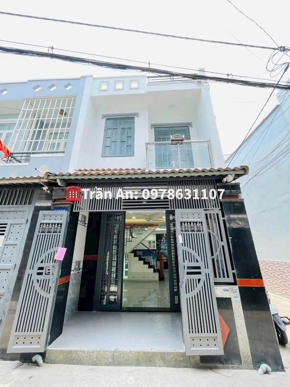 Bán nhà phố SHR 4x14m, 1 trệt 1 lầu, 2PN 2WC đường HT35, Hiệp Thành, Quận 12 - Ảnh 1