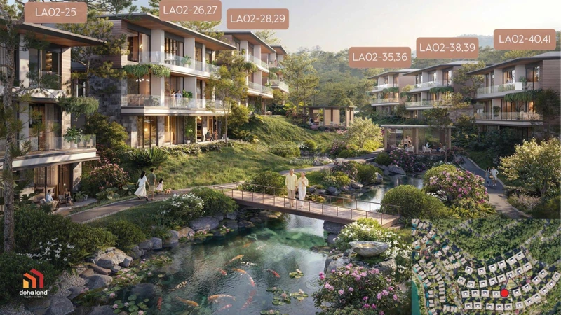 Cần bán căn song lập view hồ cá koi vị trí đẹp phân khu Lakeside