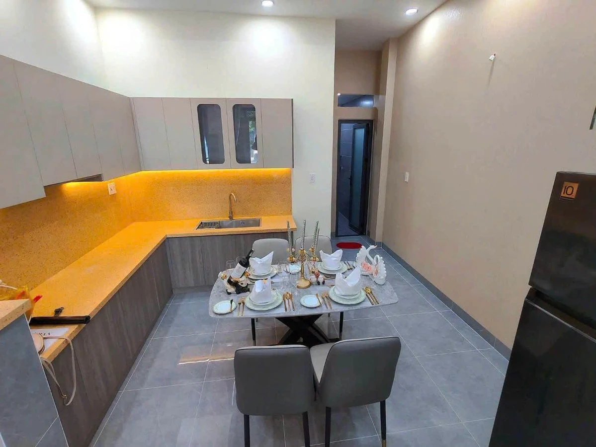 Bán nhà mới 1 trệt 1 lầu 56m² Mỹ Hạnh Bắc Hóc Môn 2.09 tỷ - Ảnh thu nhỏ 4
