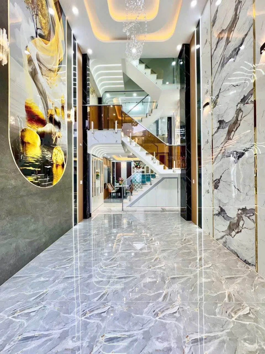 Bán nhà phố mới 1 trệt 1 lửng 3 lầu 56m2 hẻm Lâm Thị Hố, Quận 12 giá 5,99 tỷ - Ảnh thu nhỏ 3