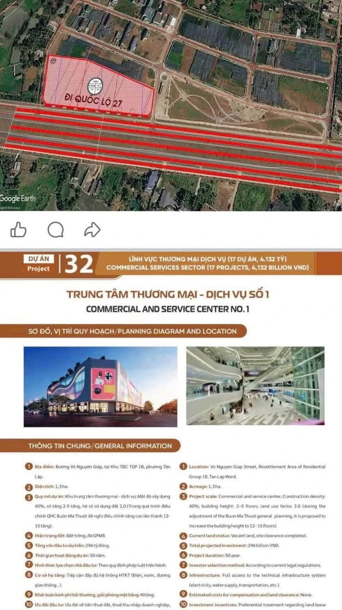 Bán đất hẻm Võ Nguyên Giáp 5x27m, 1.7 tỷ Buôn Ma Thuột - Ảnh 1