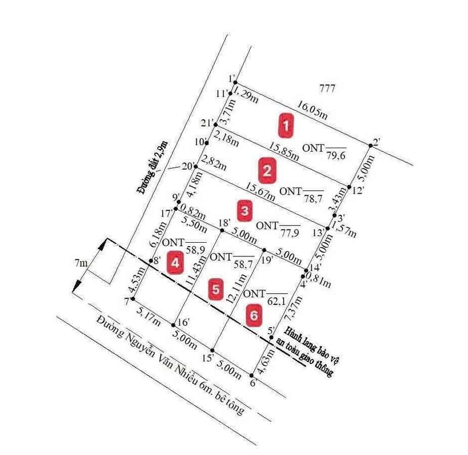 Bán đất thổ cư 5x15m (75m2) giá 315 triệu tại Bình Lãng, Tân Trụ, Long An - Ảnh thu nhỏ 4