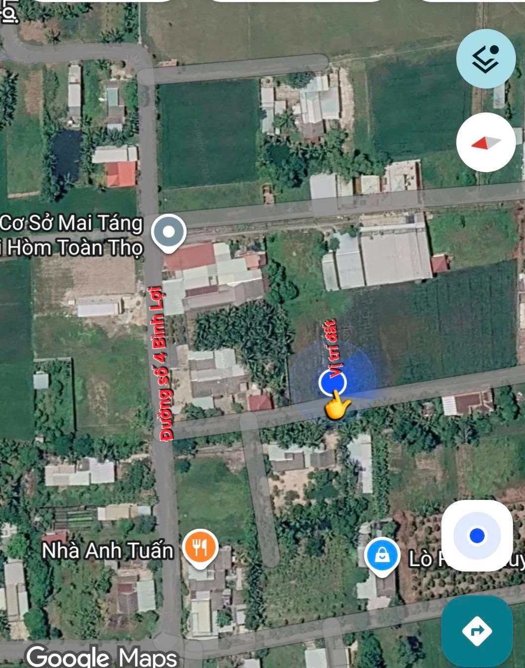 Bán đất nền 5x41.88m thổ cư sổ hồng riêng giá 650 triệu/lô tại Hòa Khánh Đông - Ảnh 1