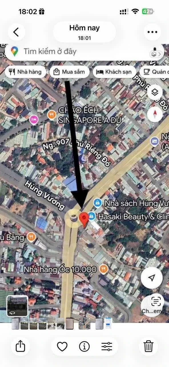 Bán nhà mặt tiền 154m² Đồng Xoài 10,5 tỷ - Ảnh 1