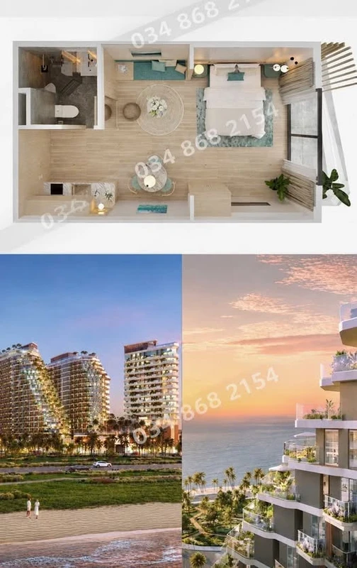Bán Studio 32m² chỉ 1,7 tỷ mặt biển Phú Quốc