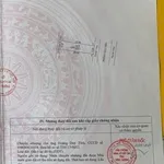 Bán lô đất 100m2 (5x20) thổ cư mặt tiền đường nhựa 13m trung tâm Bến Cát, giá 1,05 tỷ - Ảnh thu nhỏ 1