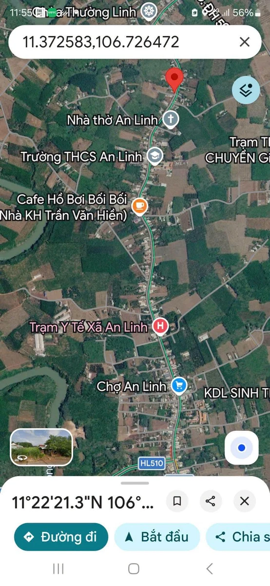 Bán đất mặt tiền DH507 431m² An Long, Hồ Chí Minh - Ảnh thu nhỏ 3