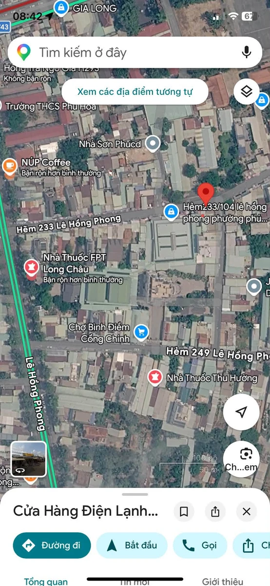 Bán nhà cấp 4, 140m², kinh doanh, Phú Lợi, Bình Dương - Ảnh 1