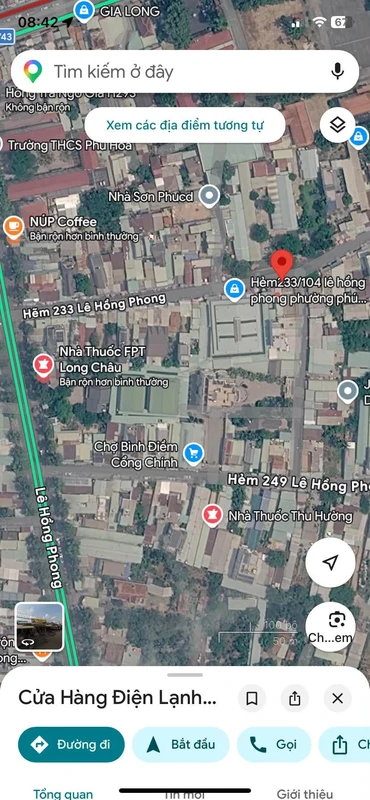 Bán nhà cấp 4, 140m², kinh doanh, Phú Lợi, Bình Dương