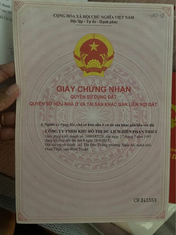 Bán đất Ocean Dunes 132,8 m² Phan Thiết 5,5 tỷ