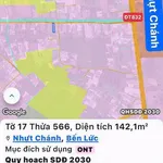 Bán đất thổ cư mặt tiền 5m x 28m Bến Lức Long An 1,139 tỷ - Ảnh thu nhỏ 2