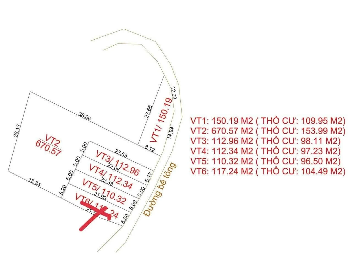 Bán đất 670m² chỉ 670 triệu Xã Đất Đỏ Nhà Bè - Ảnh thu nhỏ 3