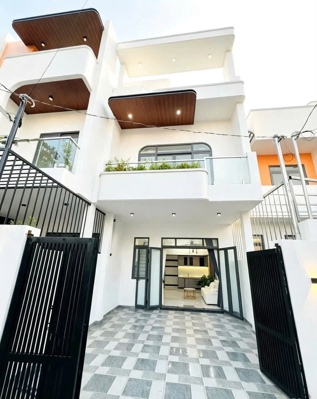 Nhà 1 trệt 1 lầu 3PN 60m2 gần chợ Phú Mỹ, Bình Dương - Ảnh 1