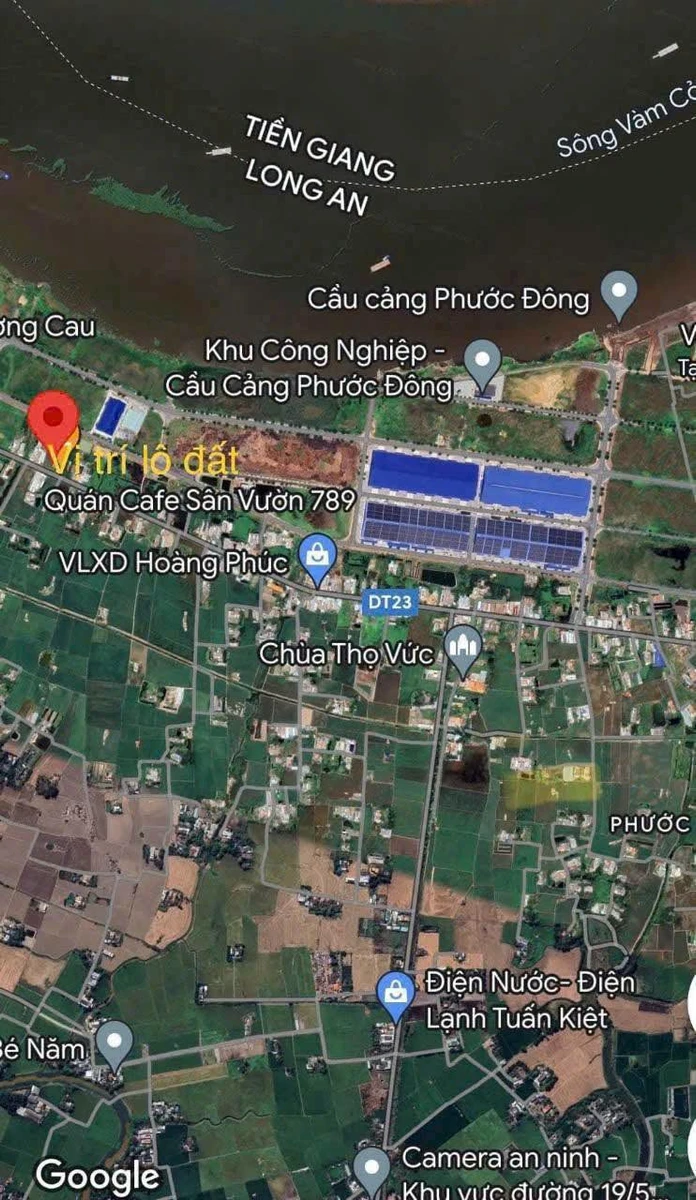 Bán đất kho xưỡng 3745 m² mặt tiền TL826B Cần Đước - Ảnh thu nhỏ 2