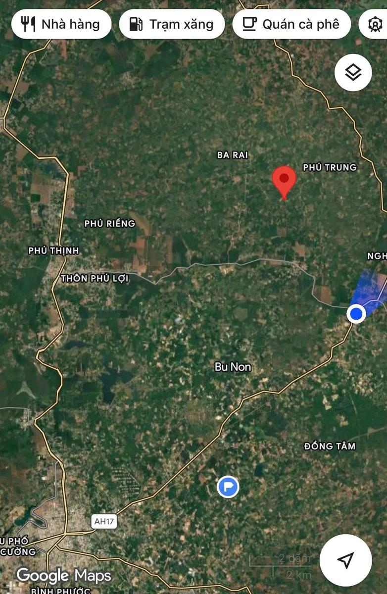 Bán đất cao su Phú Trung, Bình Phước 1.3 ha, giá 1 tỷ 9 - Ảnh thu nhỏ 3