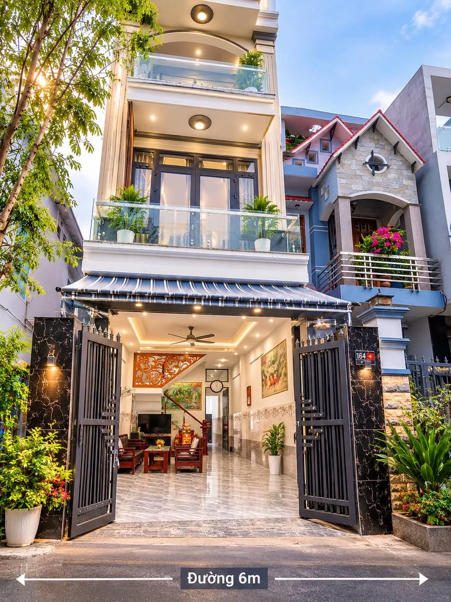 Bán nhà mặt tiền Quy Nhơn 87m2, 3 tầng, 3PN - Ảnh 1