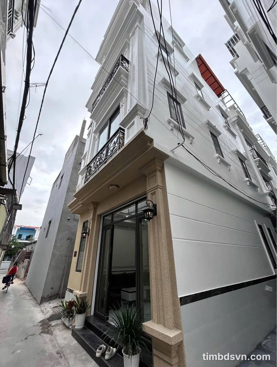 Bán dãy nhà 4 tầng 44m² Đà Nẵng gần TĐC Vườn Mơ - Ảnh 1