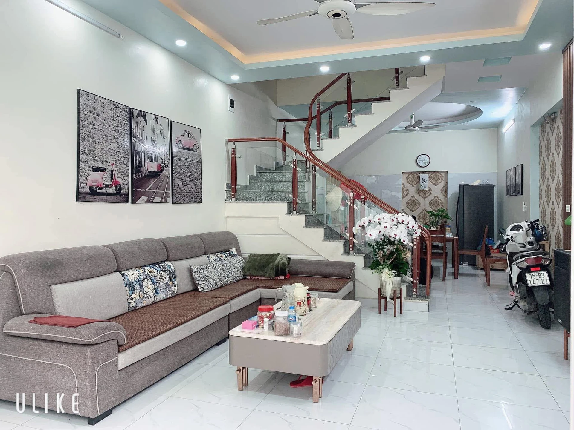 Bán nhà phố 3 tầng 54m2 gần Aeon Mall, 3 PN 3 WC - Ảnh 1