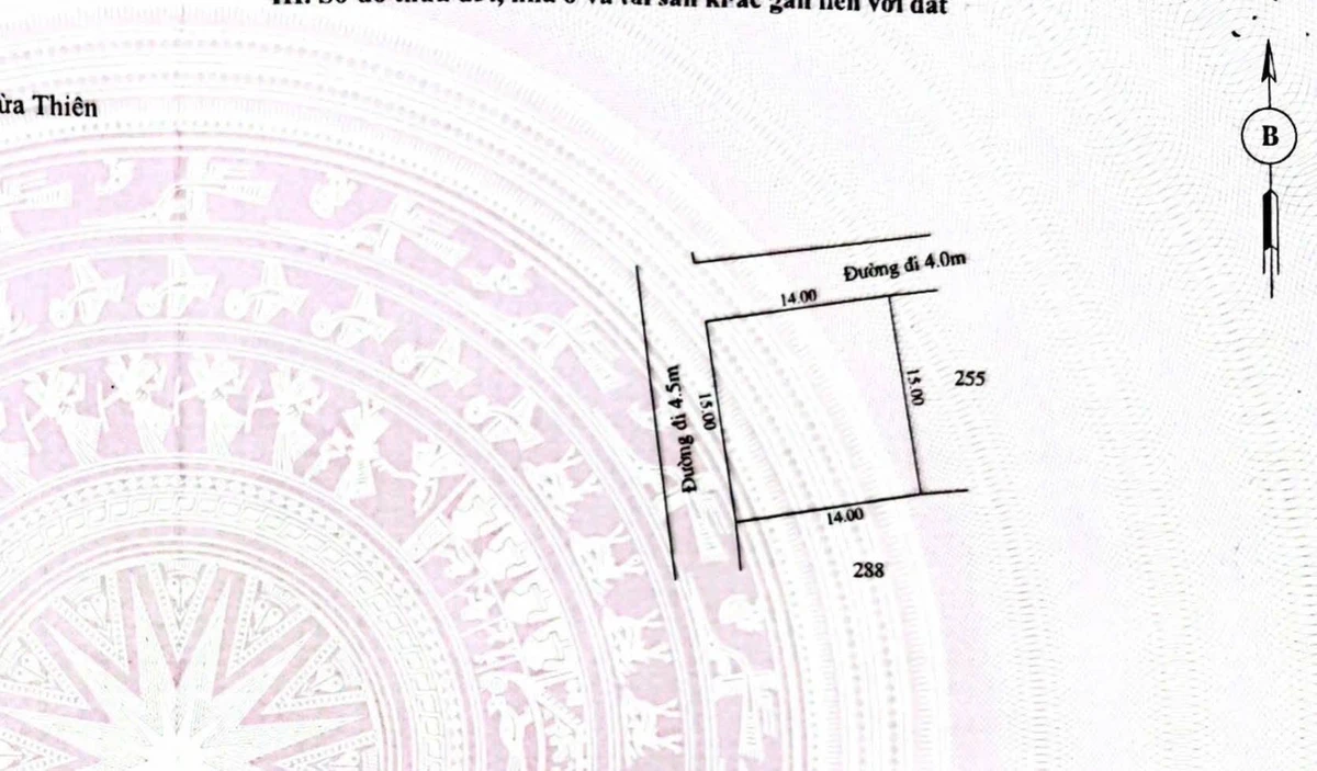 Bán đất góc 2 mặt tiền Phổ Nam Huế 210m2 - Ảnh thu nhỏ 2