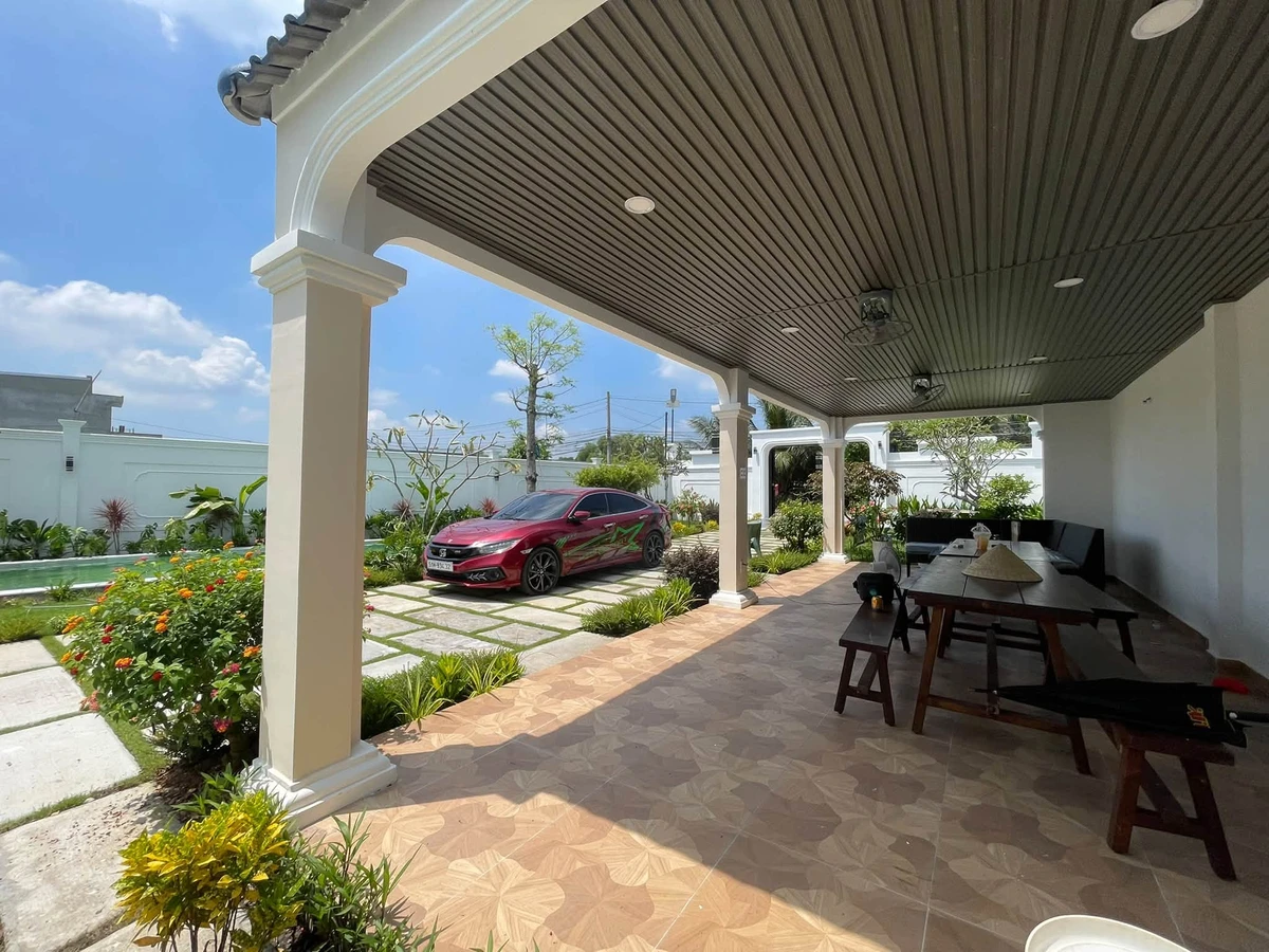 Bán biệt thự sân vườn 1.100m² Đức Hòa Long An - Ảnh thu nhỏ 4