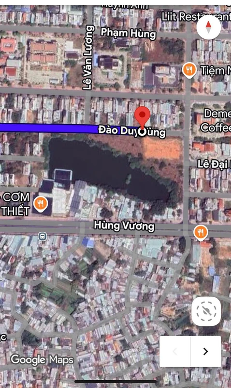 Bán đất mặt tiền Đào Duy Tùng Phan Thiết 115m2 3,75 tỷ
