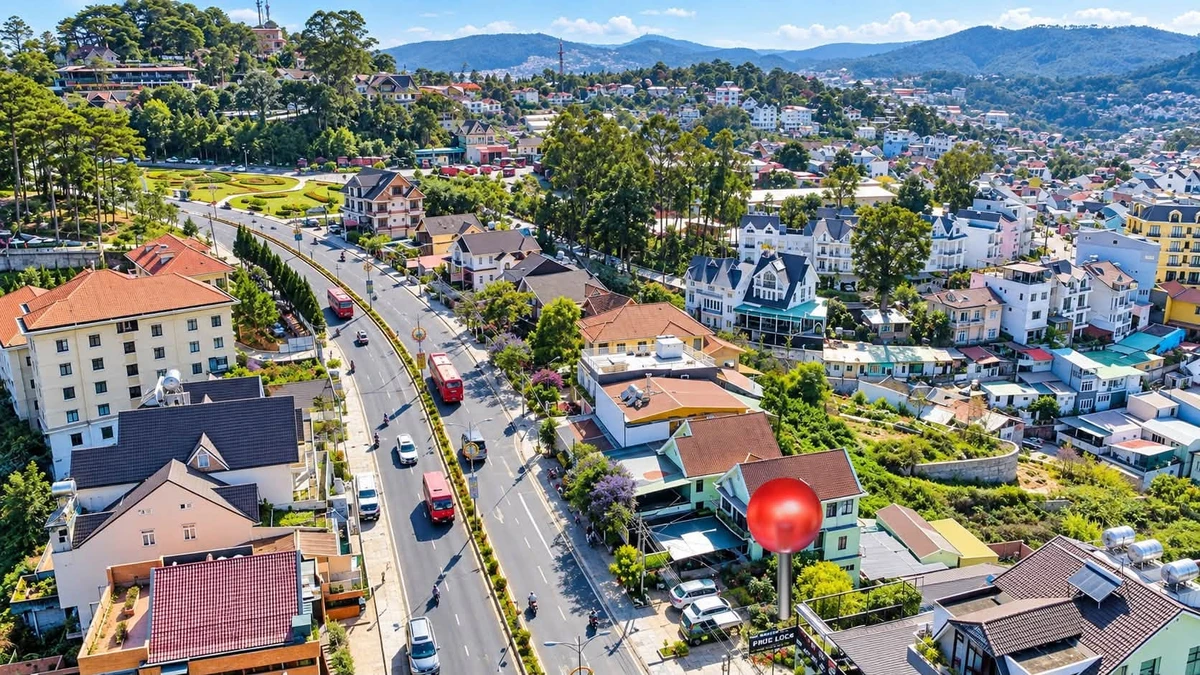 Bán đất mặt tiền 419 m2 Đà Lạt, phù hợp khách sạn - Ảnh thu nhỏ 2