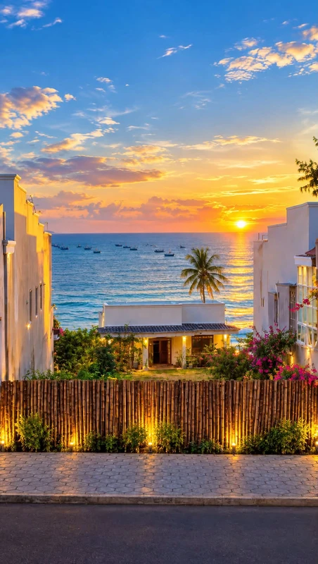 Bán đất thổ cư 250m² mặt tiền Mũi Né, view biển đẹp, 9,5 tỷ