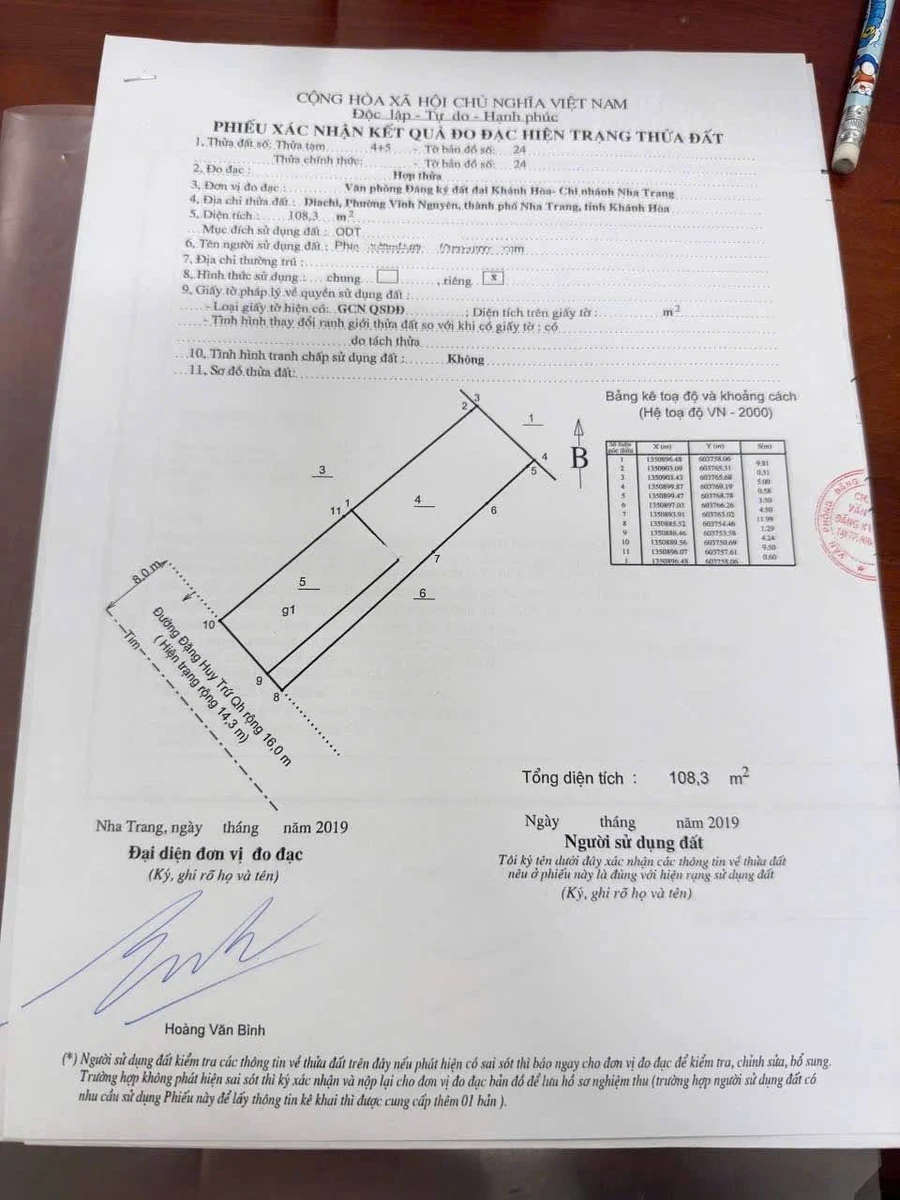 Bán lô đất mặt tiền Đặng Huy Trứ Nha Trang 108m2, 12,5 tỷ - Ảnh thu nhỏ 5