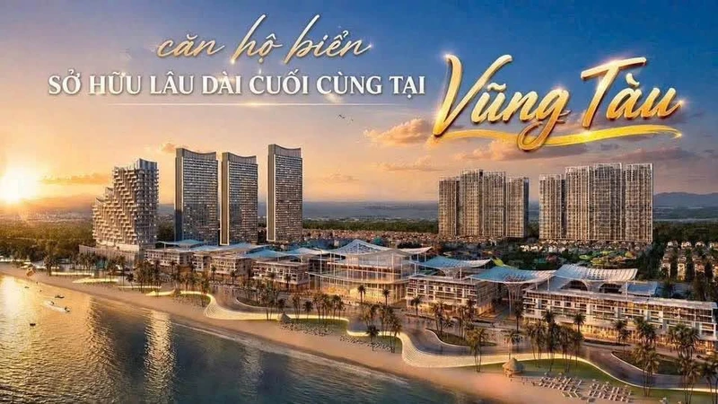 Bán căn hộ 2PN sân vườn Beacon Tower Blanca City, 124m², 7.2 tỷ