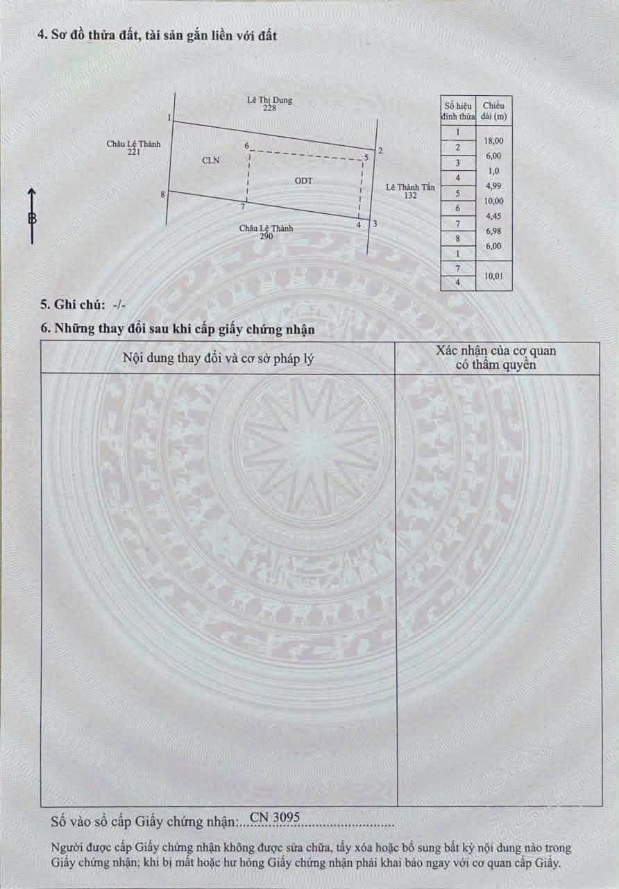 Bán đất Suối Mây 108m² giá 1 tỷ 4 Khánh Hòa - Ảnh 1
