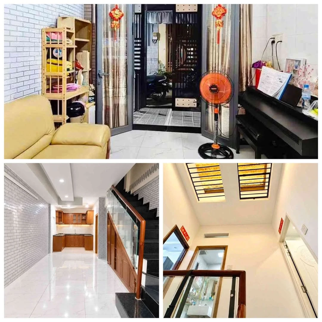 Bán nhà 3 tầng 33m2, 3PN, gần Lạc Long Quân, Bảy Hiền, Tân Bình, giá 4,89 tỷ - Ảnh 1
