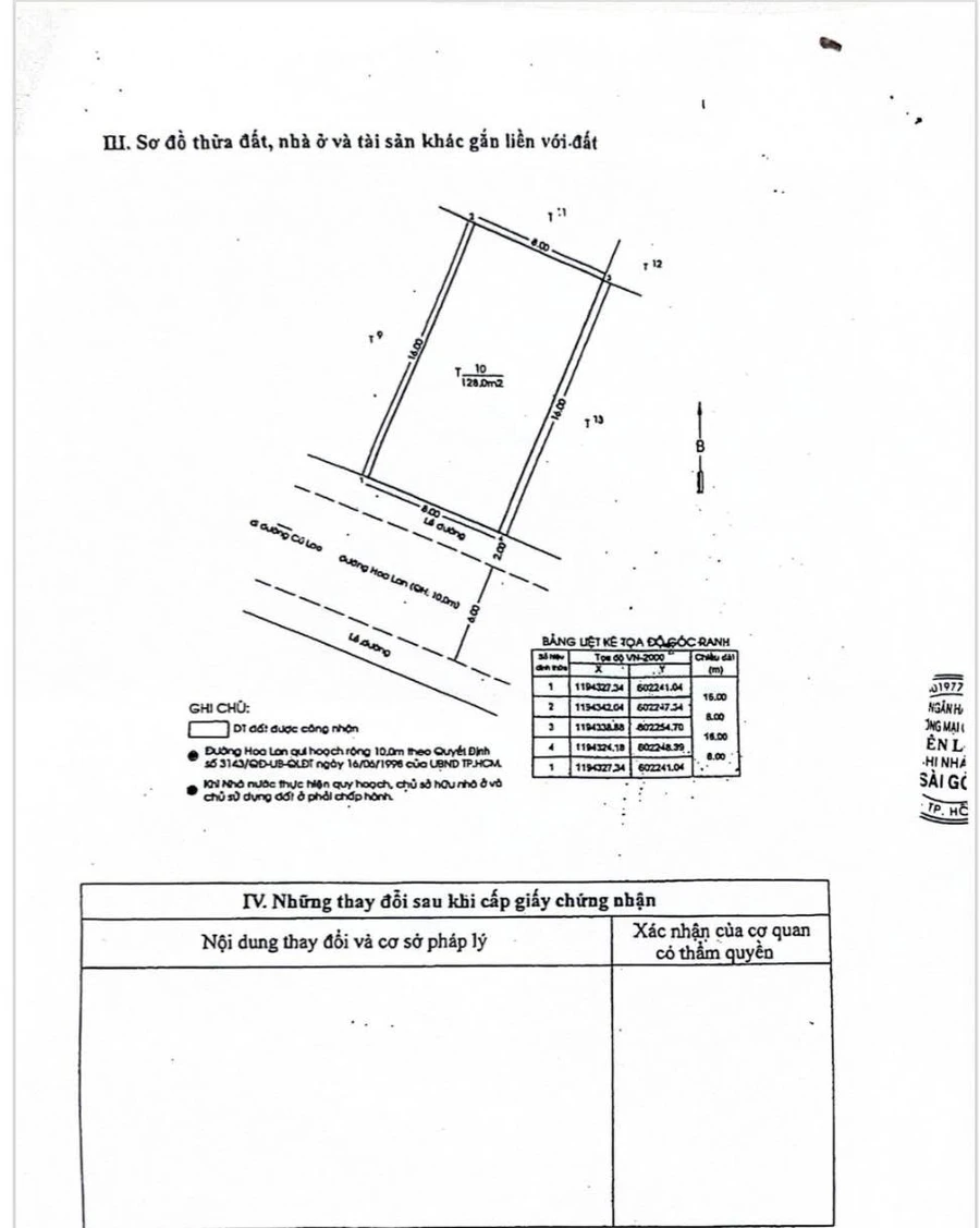 Bán đất mặt tiền Hoa Lan, Phú Nhuận, 128m2 - 44 tỷ - Ảnh thu nhỏ 2