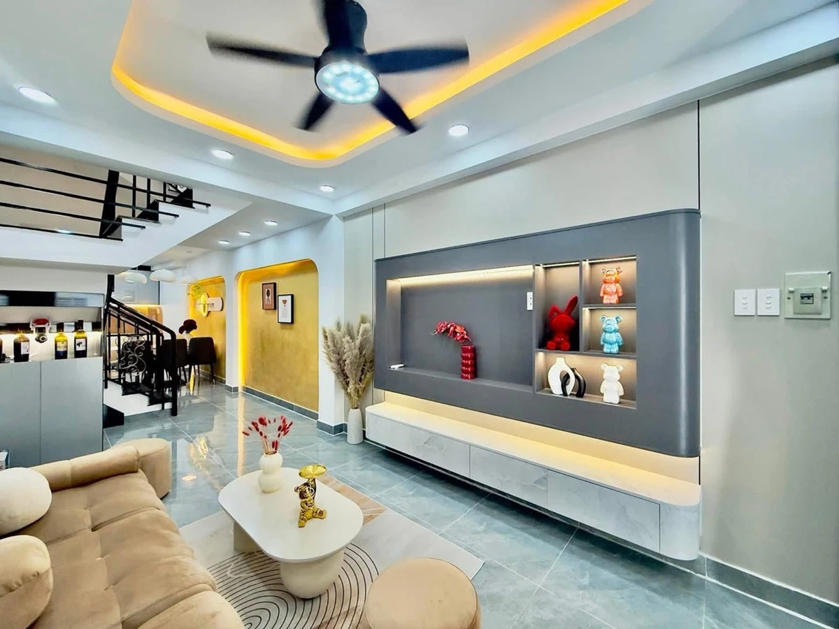 Bán nhà 4 tầng 43m² 5 phòng Gò Vấp 6 tỷ - Ảnh thu nhỏ 3