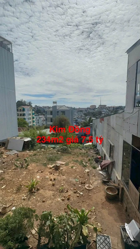 Bán đất 246m² đường Kim Đồng, Đà Lạt, giá 7.5 tỷ
