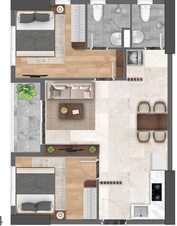 Bán căn góc 59,12m2 mặt tiền Xa Lộ Hà Nội, gần ga Metro số 1, giá 2,6 tỷ
