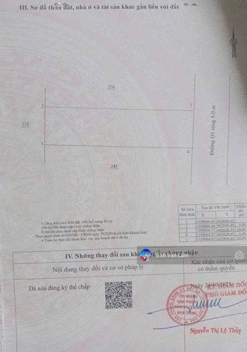 Hạ giá cực sâu - lô đất đẹp khu đô thị Bắc Vĩnh Hải Bắc Nha Trang - Ảnh thu nhỏ 5