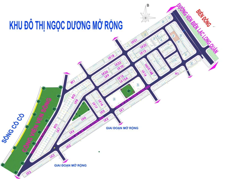 Bán đất nền dự án Ngọc Dương Riverside, Điện Ngọc, Điện Bàn, Quảng Nam, 2,8 tỷ, 120m2 - Ảnh thu nhỏ 4