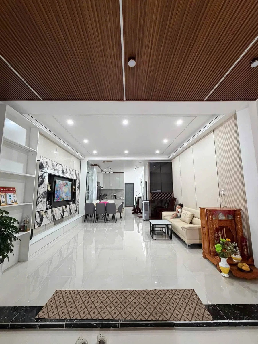 Bán nhà mới 3PN, 90m2, đường 10m tại KĐT Phú Cường - Ảnh thu nhỏ 4