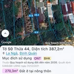 Bán đất mặt tiền QL20 Định Quán Đồng Nai 387m2 - Ảnh thu nhỏ 1