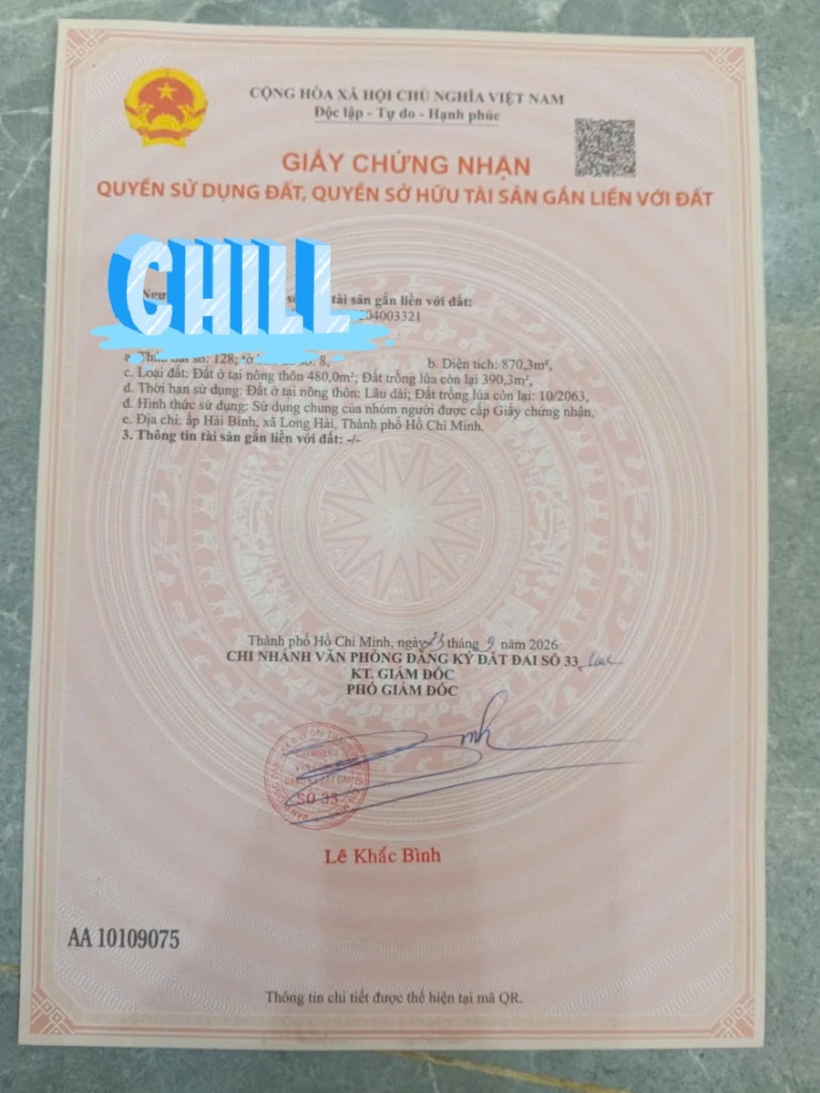 Bán đất nền Long Hải 5x16m, sổ hồng, 650 triệu - Ảnh thu nhỏ 3