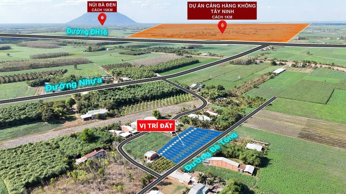 Bán đất nguyên 5x33 thổ cư xã Cầu Khởi Tây Ninh - Ảnh thu nhỏ 2